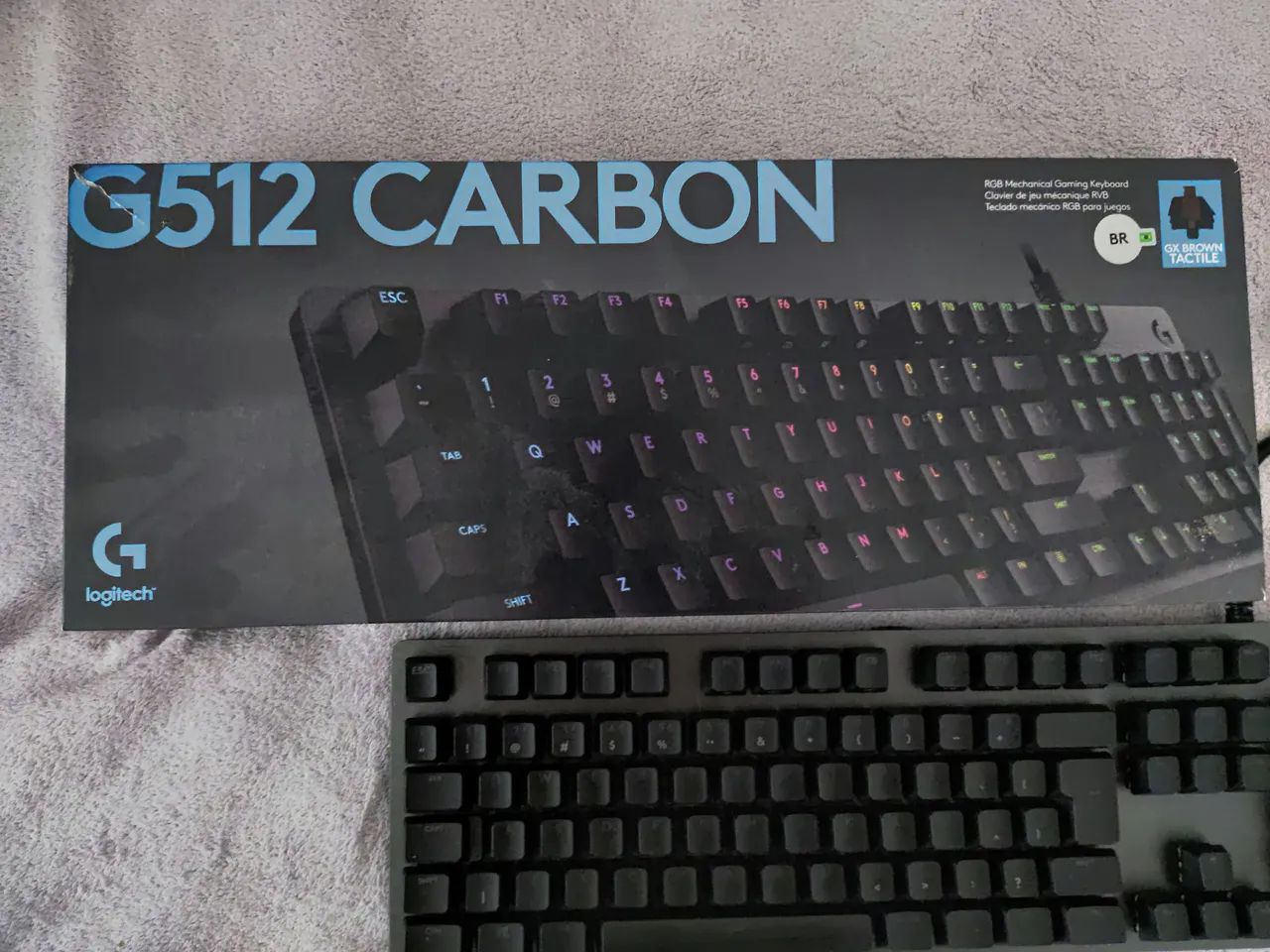 Teclado Gamer Logitech G512 Carbon - Foto 5