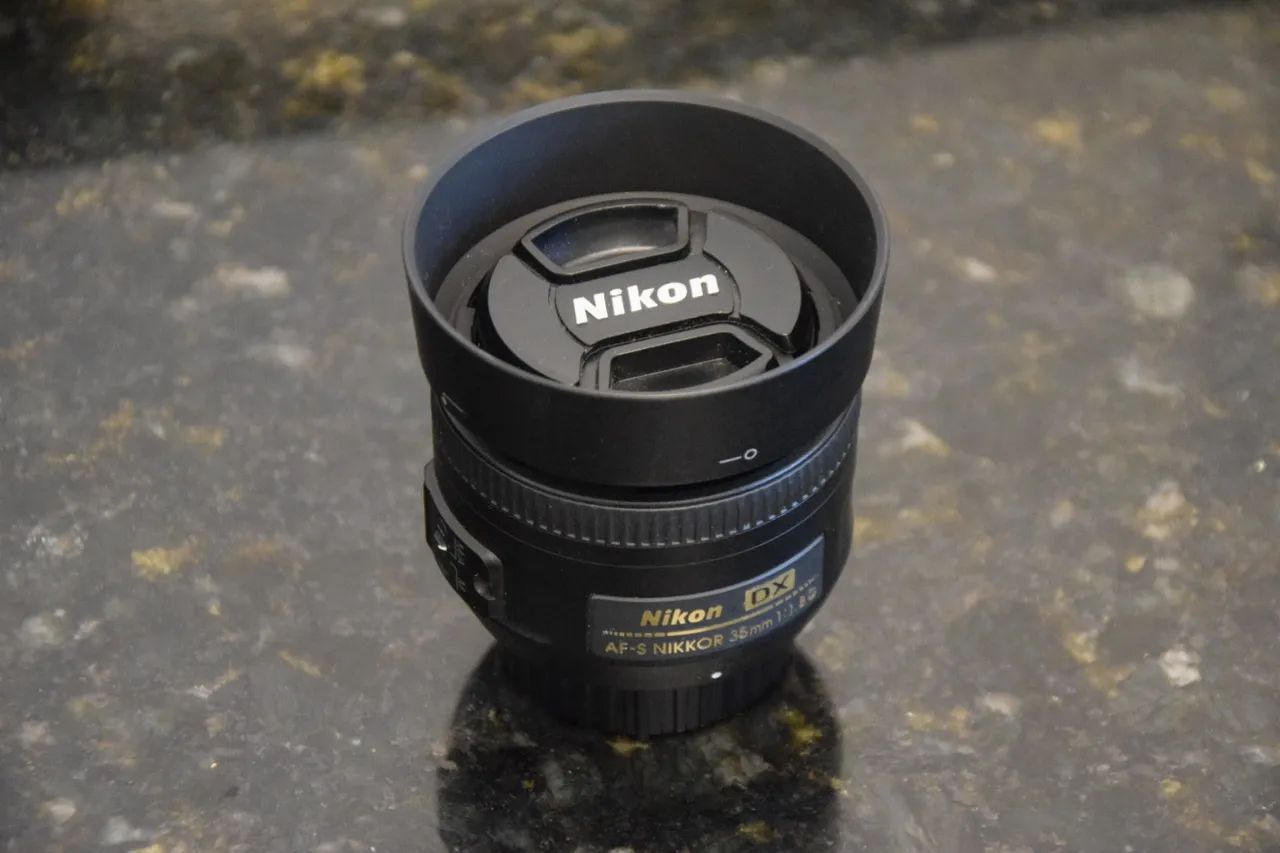 Lente nikon 35 mm 1.8G  DX - Foto 3