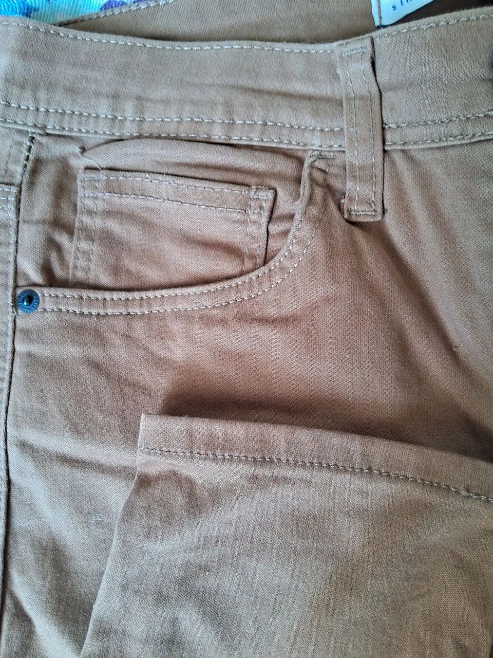 Calça marrom Skinny  - Foto 4