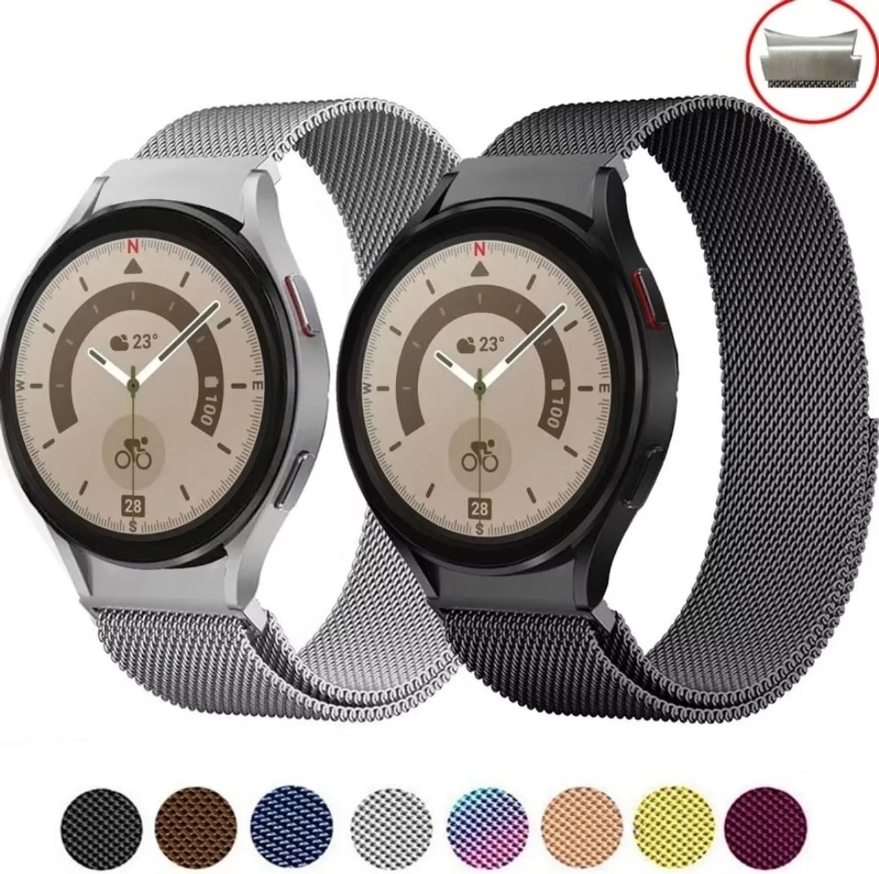 Pulseira Metal para Samsung Galaxy Watch FE 4/5/6 - Foto 4