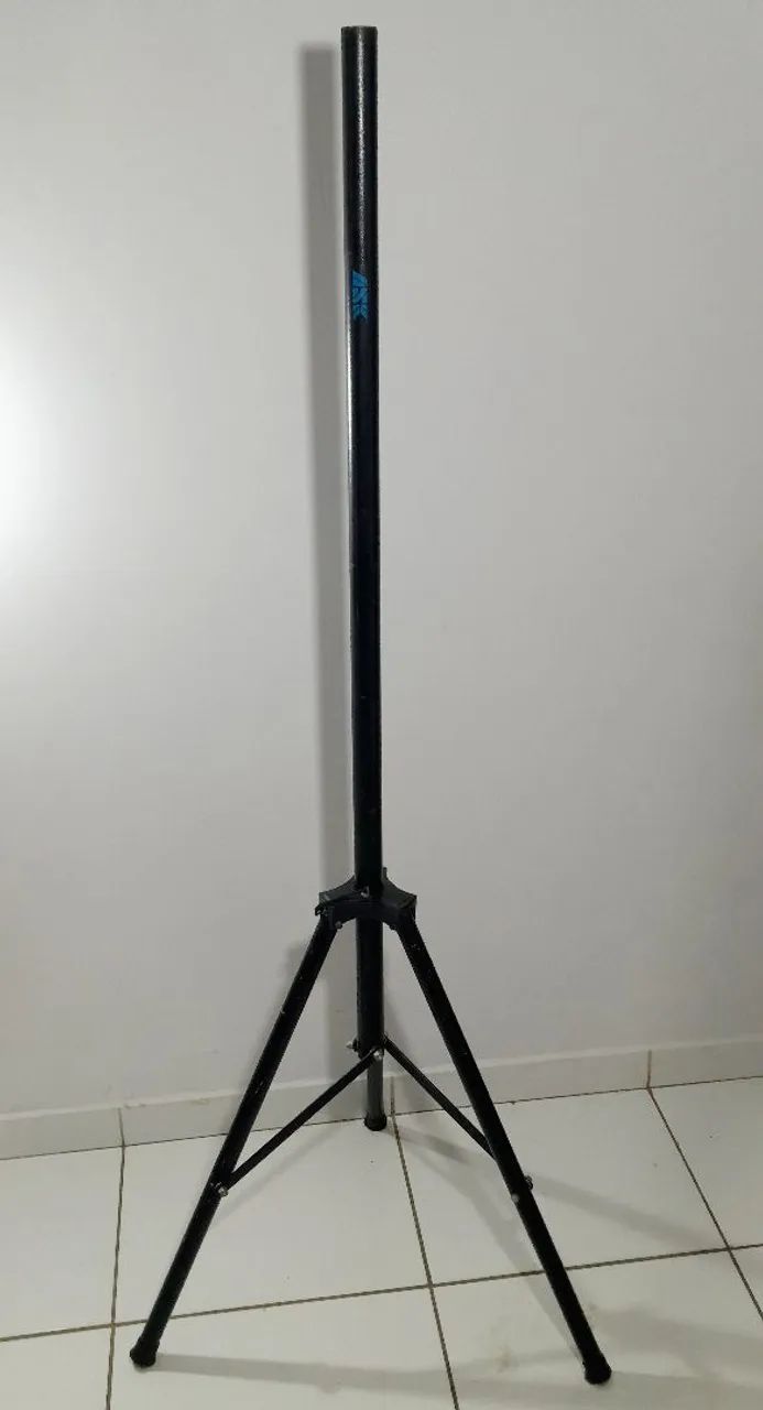 Kit: 02 Pedestais Tripés Suportes Reforçados Para Caixas de Som - ASK