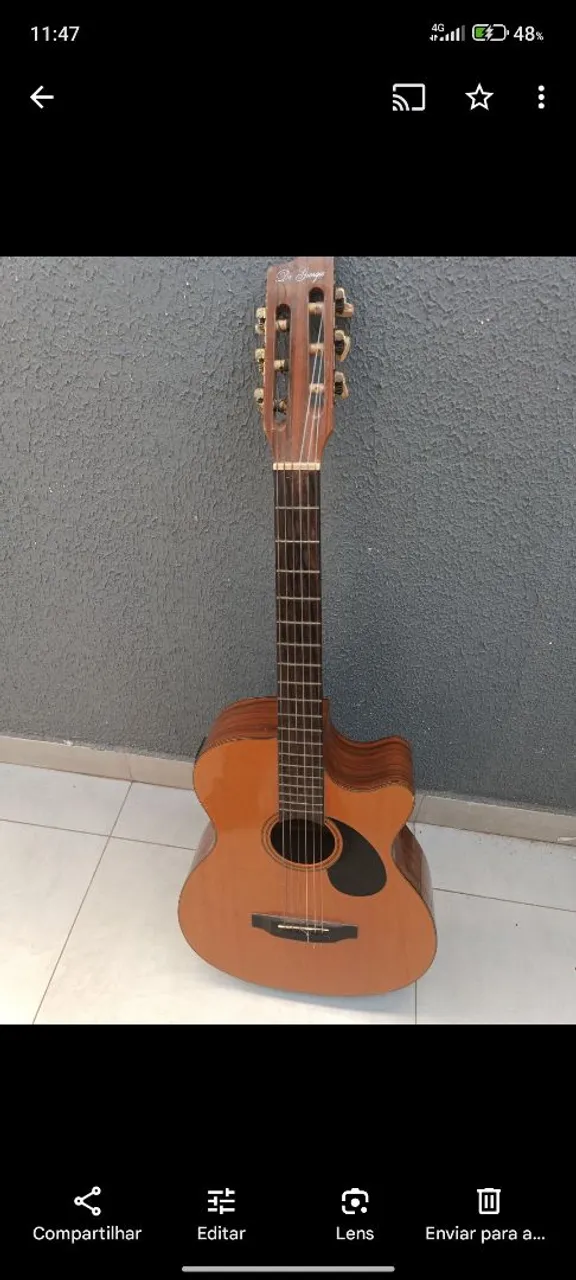 Violão Acústico em Ótimo Estado