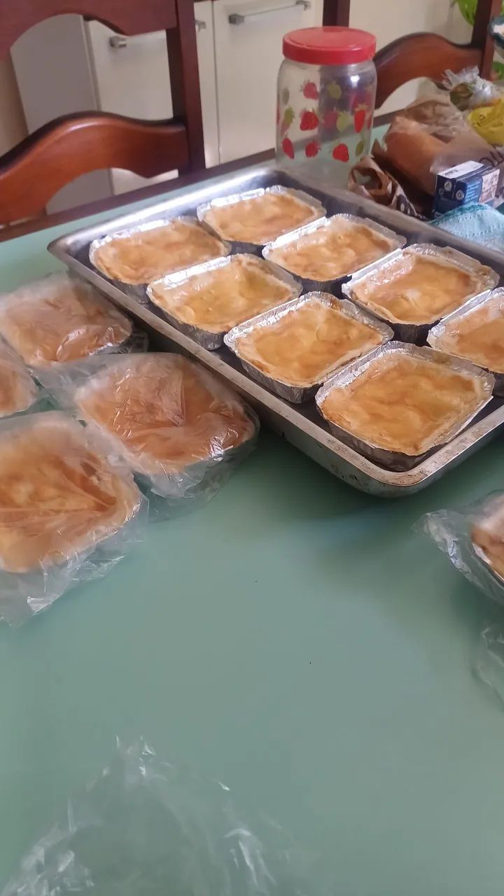   Empadão de frango na marmitinha  A partir de 10 unidades - Foto 3