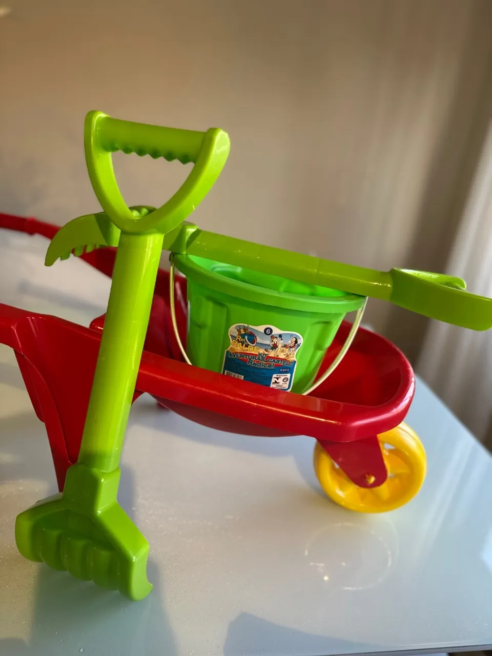 Kit Praia Infantil - Carrinho, Balde e Acessórios