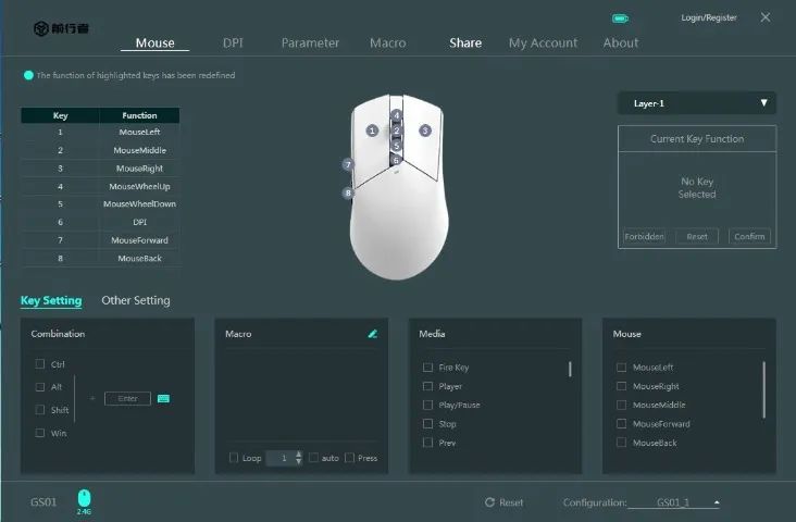 Mouse GS01 SEM FIO e LEVE - Foto 4