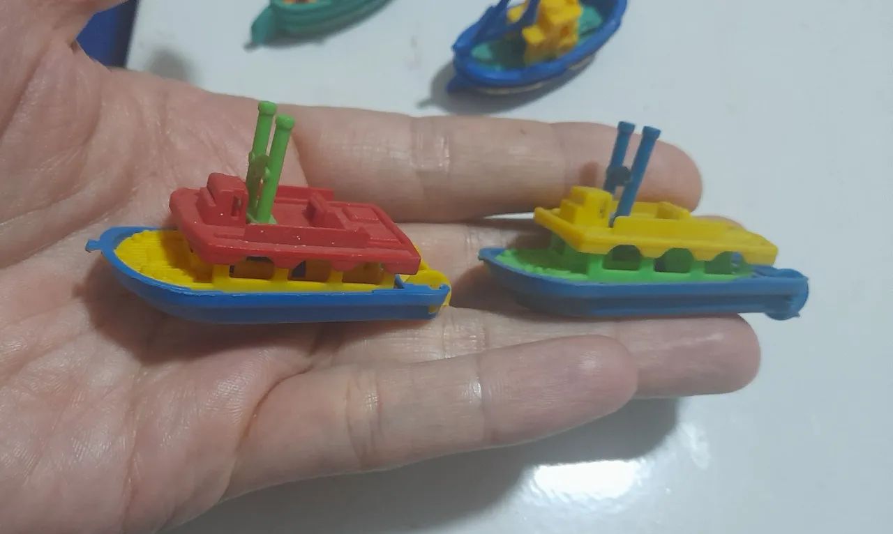 6 miniaturas de embarcações barcos anos 90 - Foto 3