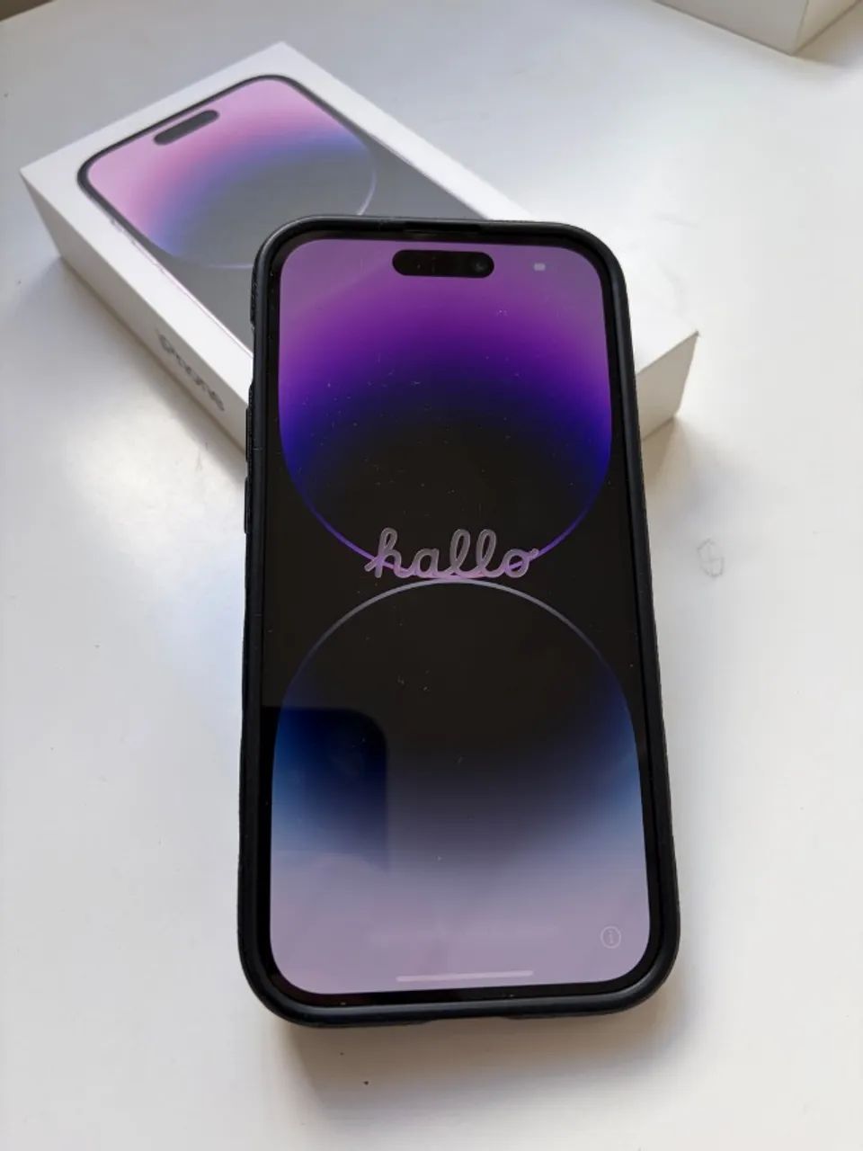 iPhone 14 Pro 128GB Roxo e-SIM - Bateria 81%