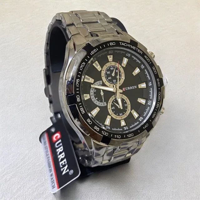 Relógio Curren 8355 (Prata) - Foto 4