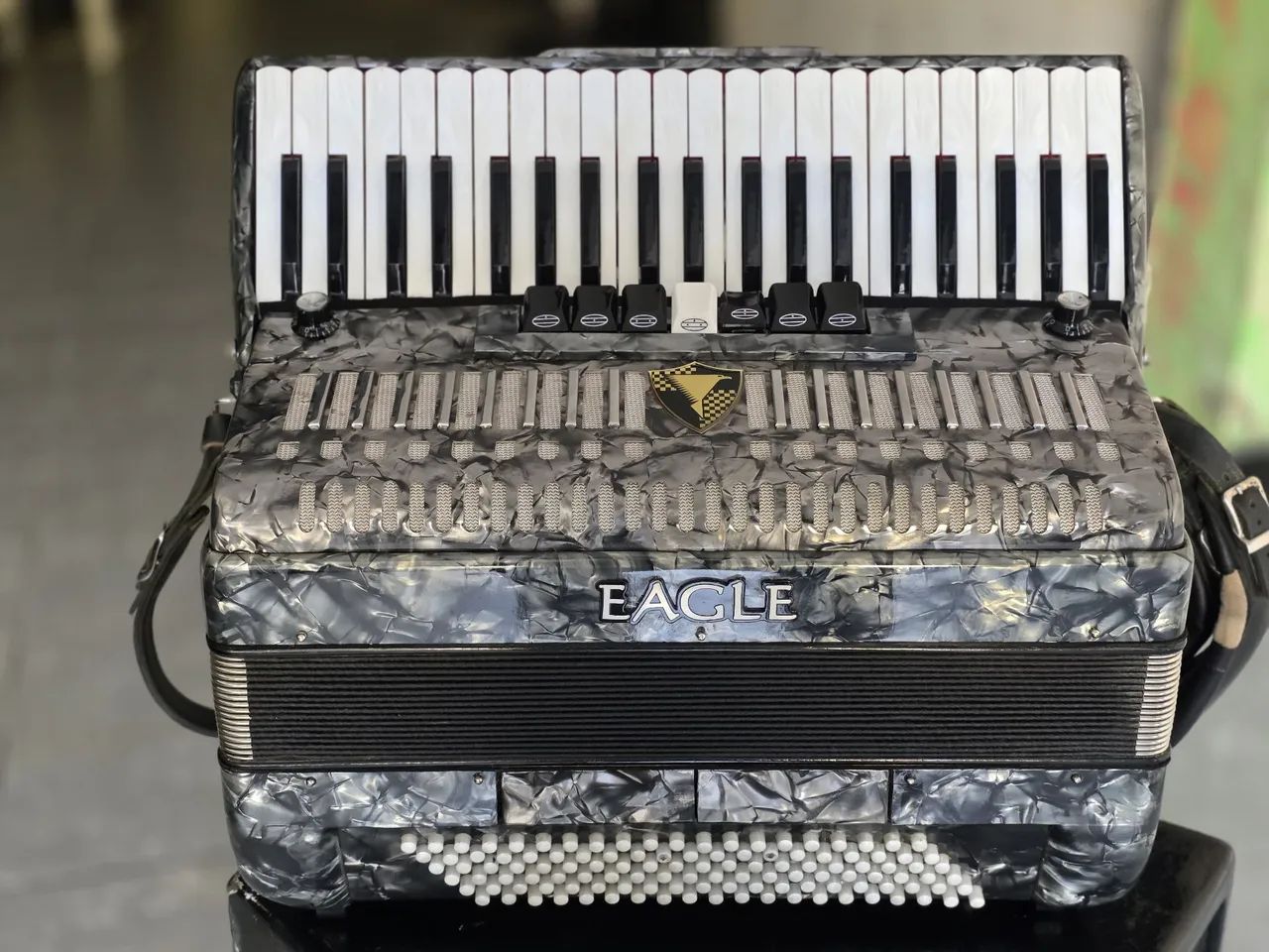 Acordeon 120 baixos já eletrificado com desmanche lateral!  - Foto 2