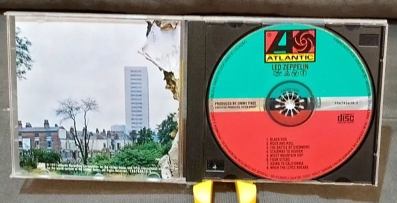 CD Led Zeppelin IV (Untitled) - Edição Remaster Jimmy Page - Selo