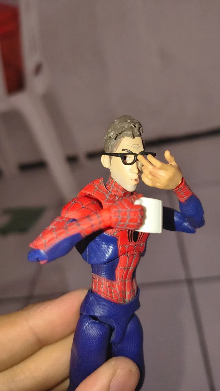 Boneco articulado homem aranha ( spider verse) - Foto 4