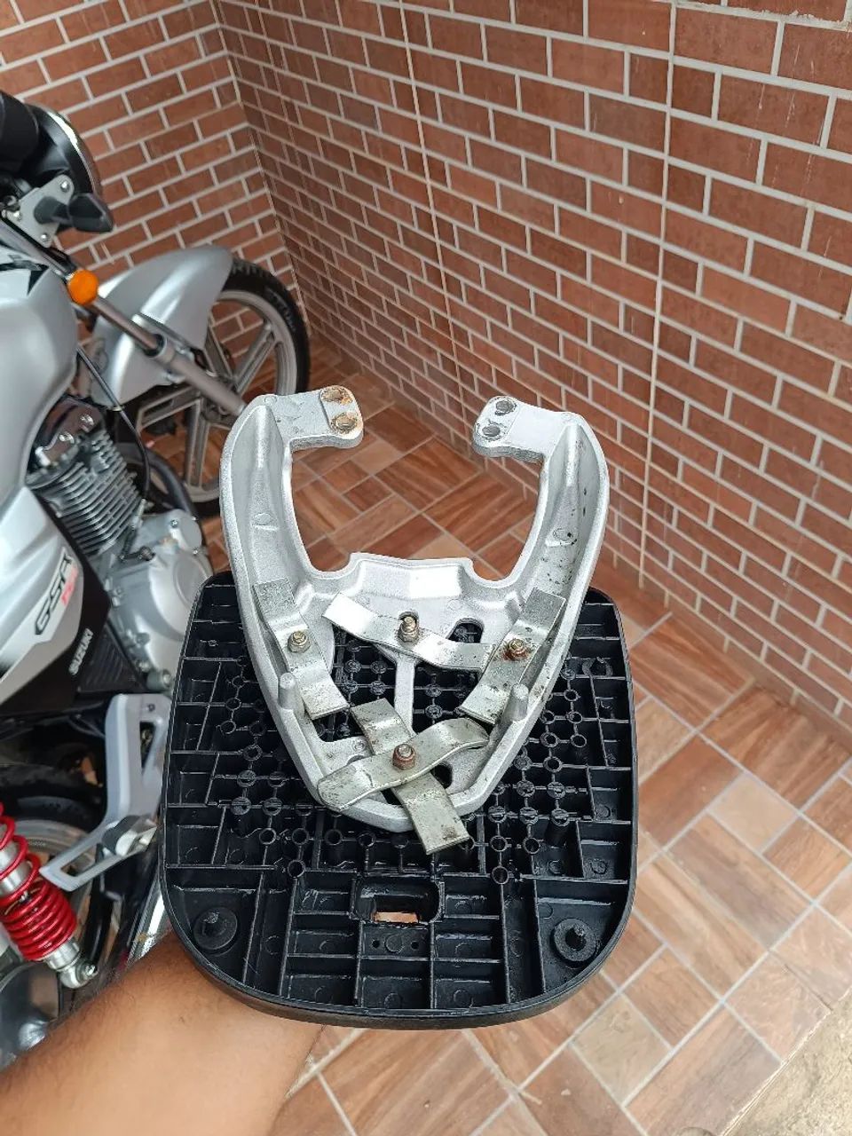 Suporte de bau Dafra next  - Foto 4