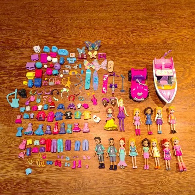 Polly Pocket Original com Kit de Acessórios