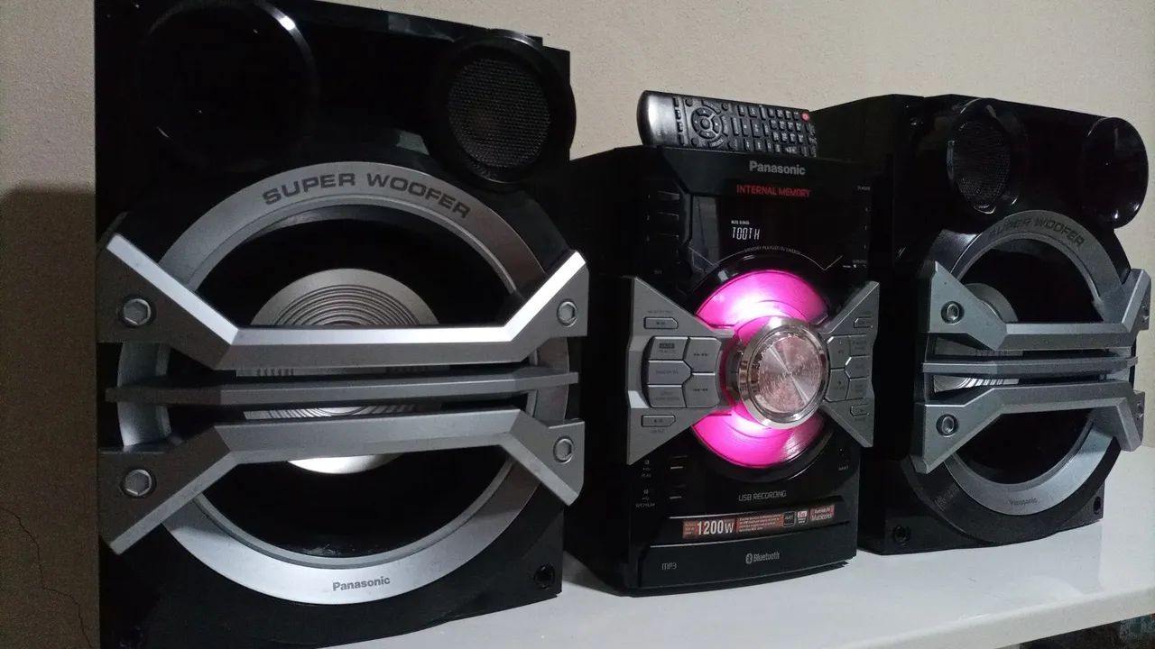 Aparelho de som Panasonic /Bluetooth. *Top de linha - Foto 5