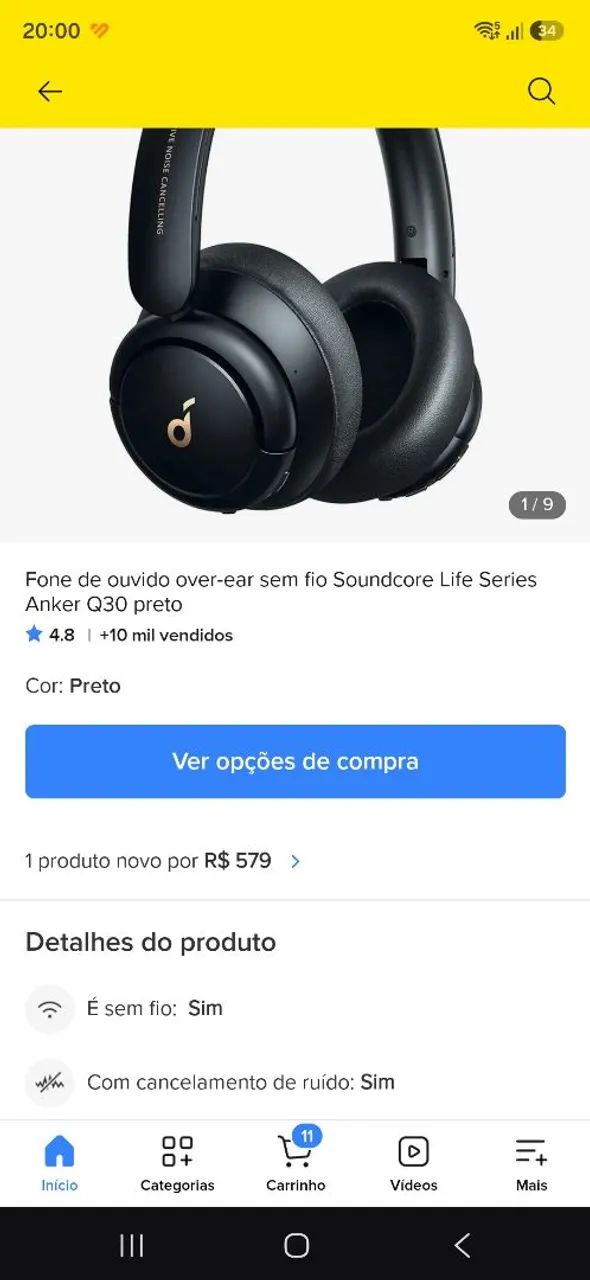 Anker q30 super novo