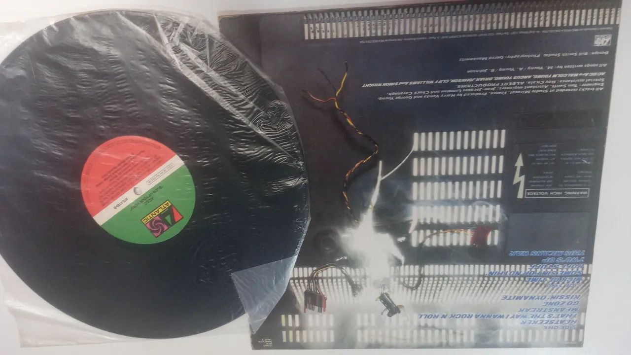 VINIL AC/DC   BLOW UP YOUR VIDEO  P 1988 - Foto 4