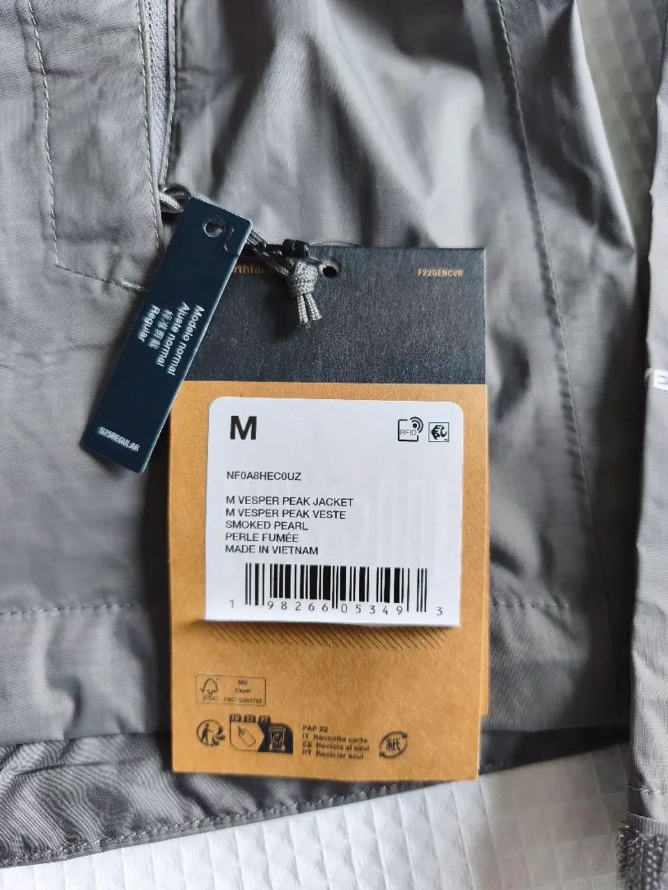 The North Face Jaqueta Vesper Peak tam M. Preta/cinza - Foto 4