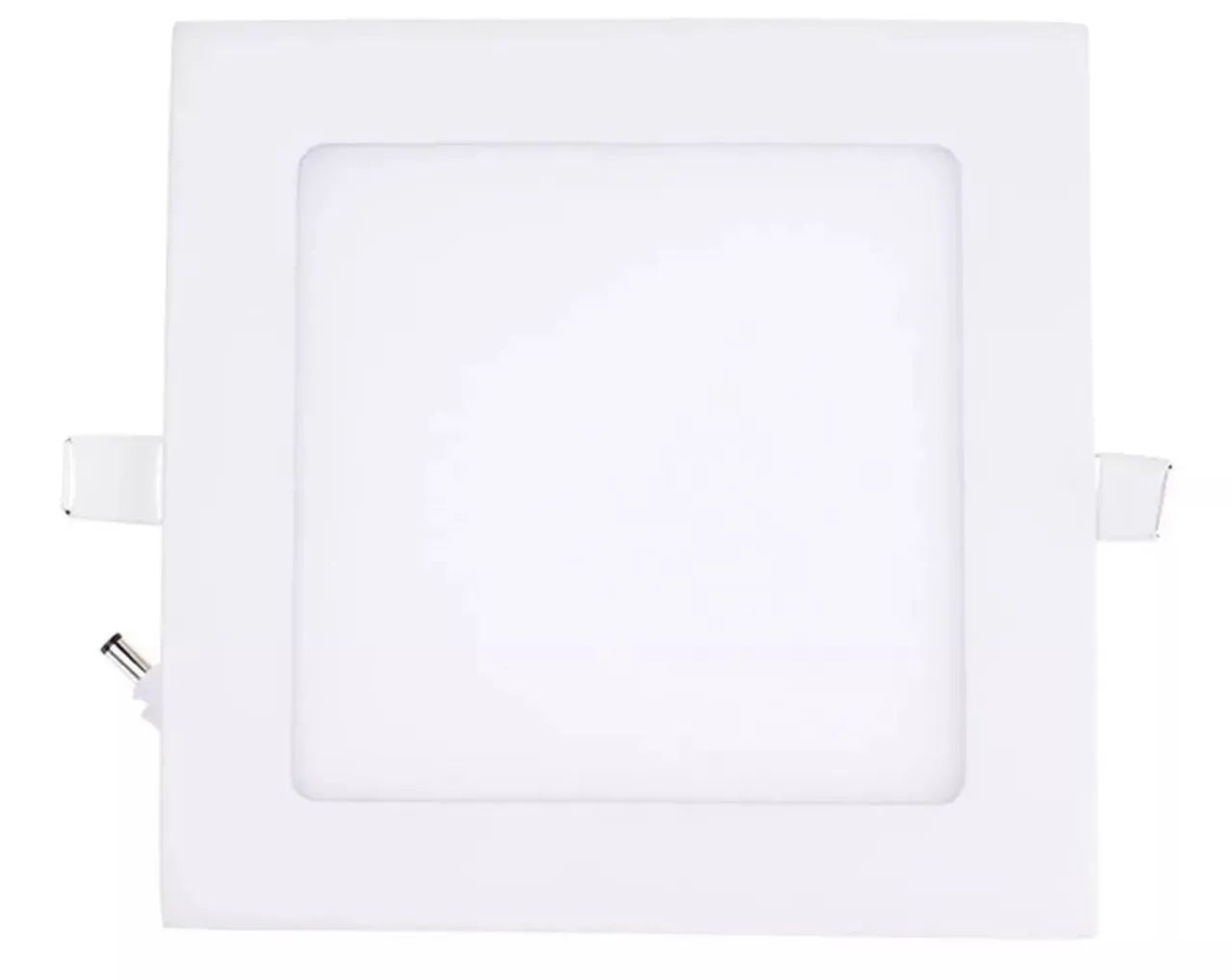 PROMOÇÃO - Plafon led embutir quadrado 24w branco frio