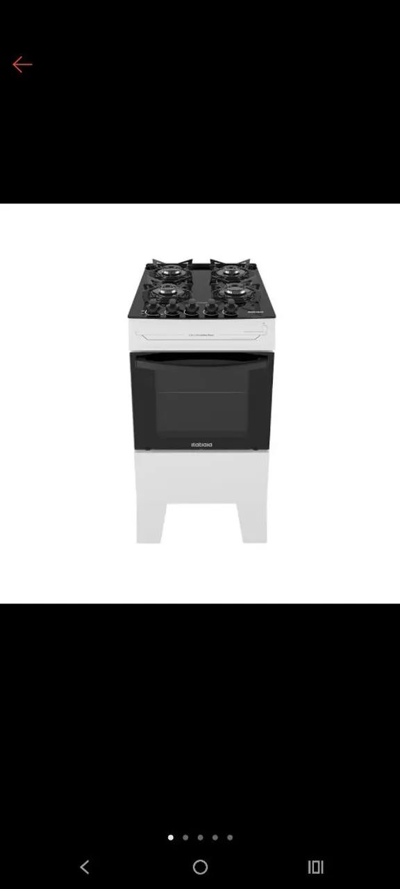 Fogão com mesa Cooktop 4 bocas 