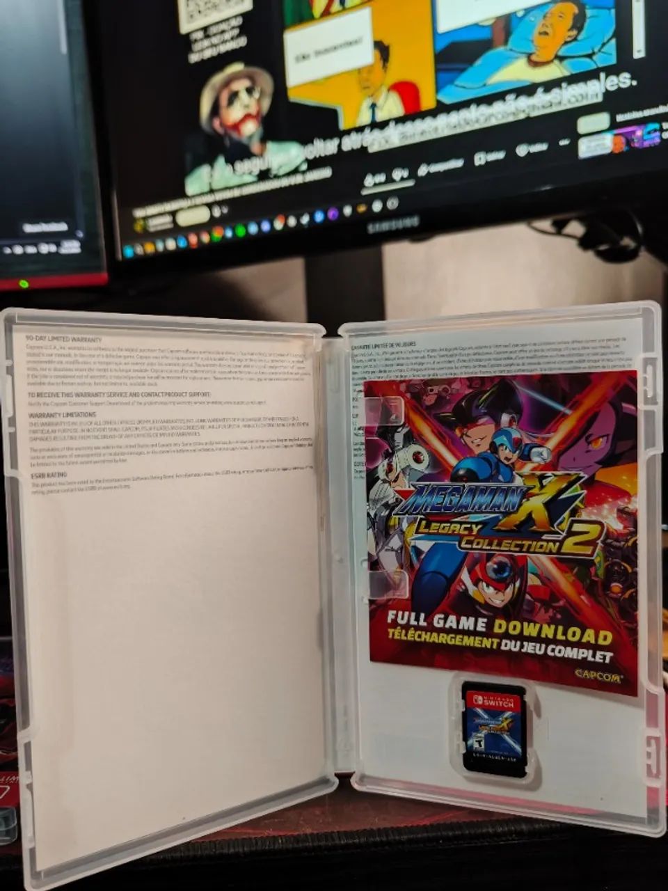 Mega Man Zero/ZX Legacy Collection - Nintendo Switch - Jogos de