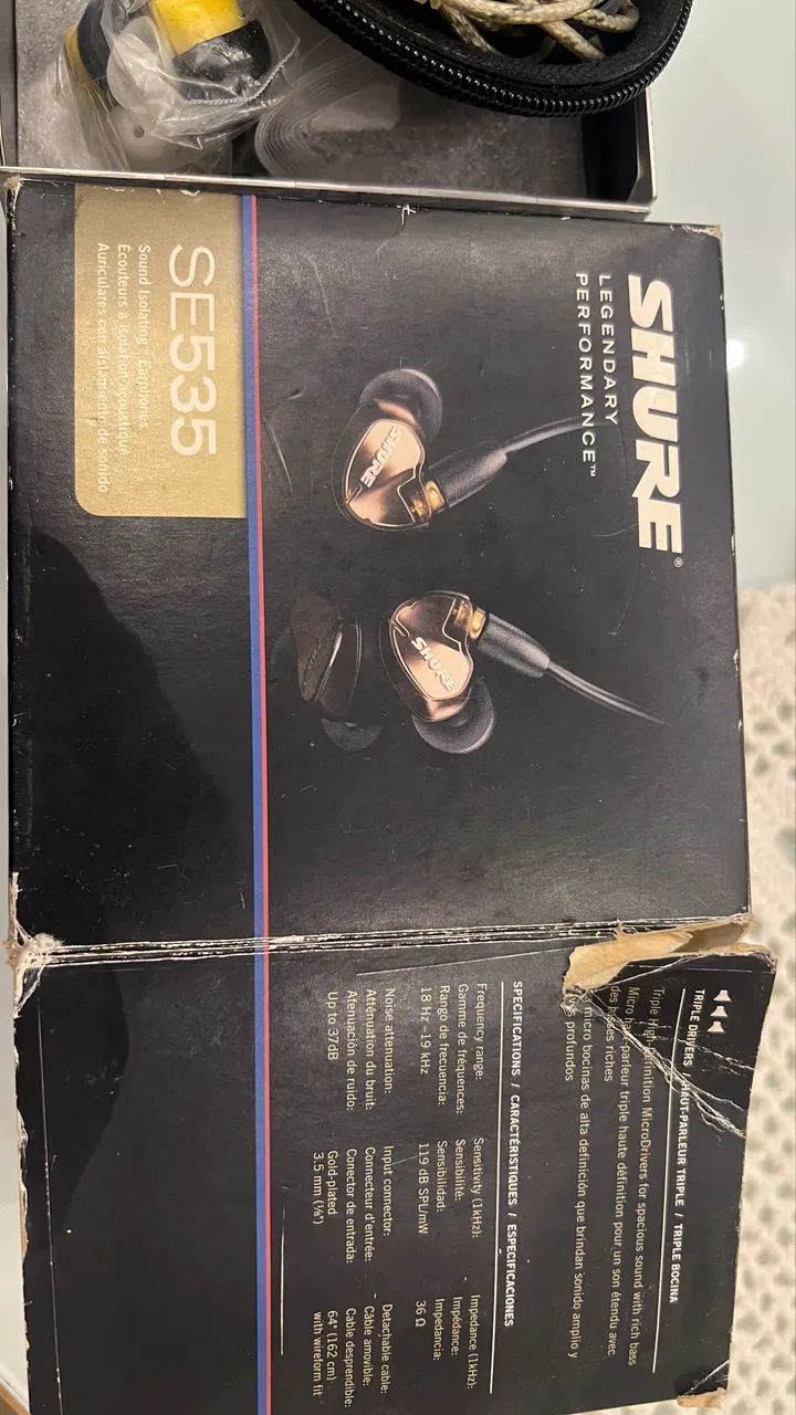 Fone Shure se 535 - Foto 4