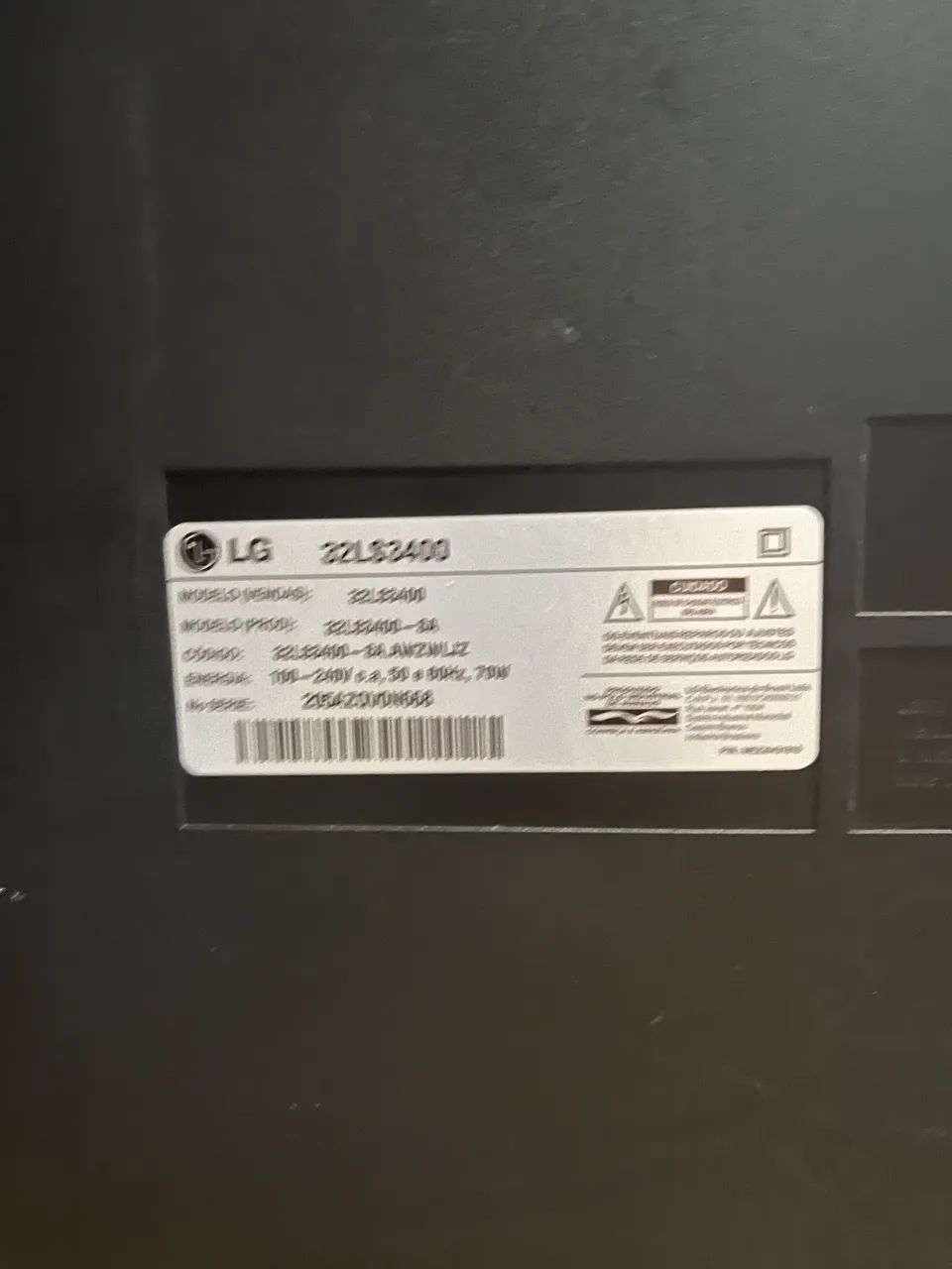 Vendo TV LG 32? em PERFEITO estado - Foto 2