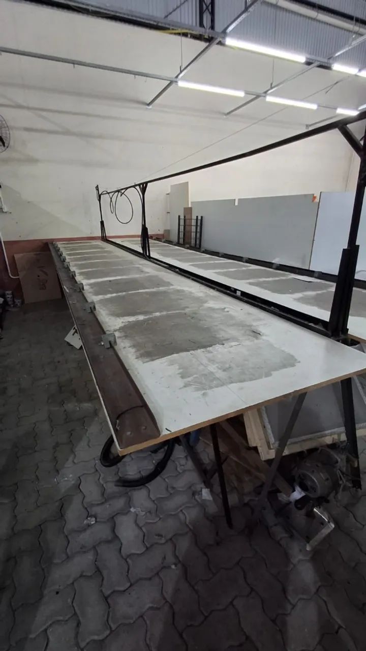 Estamparia completa para serigrafia e silk-screen berço e mesa corrida - Foto 4