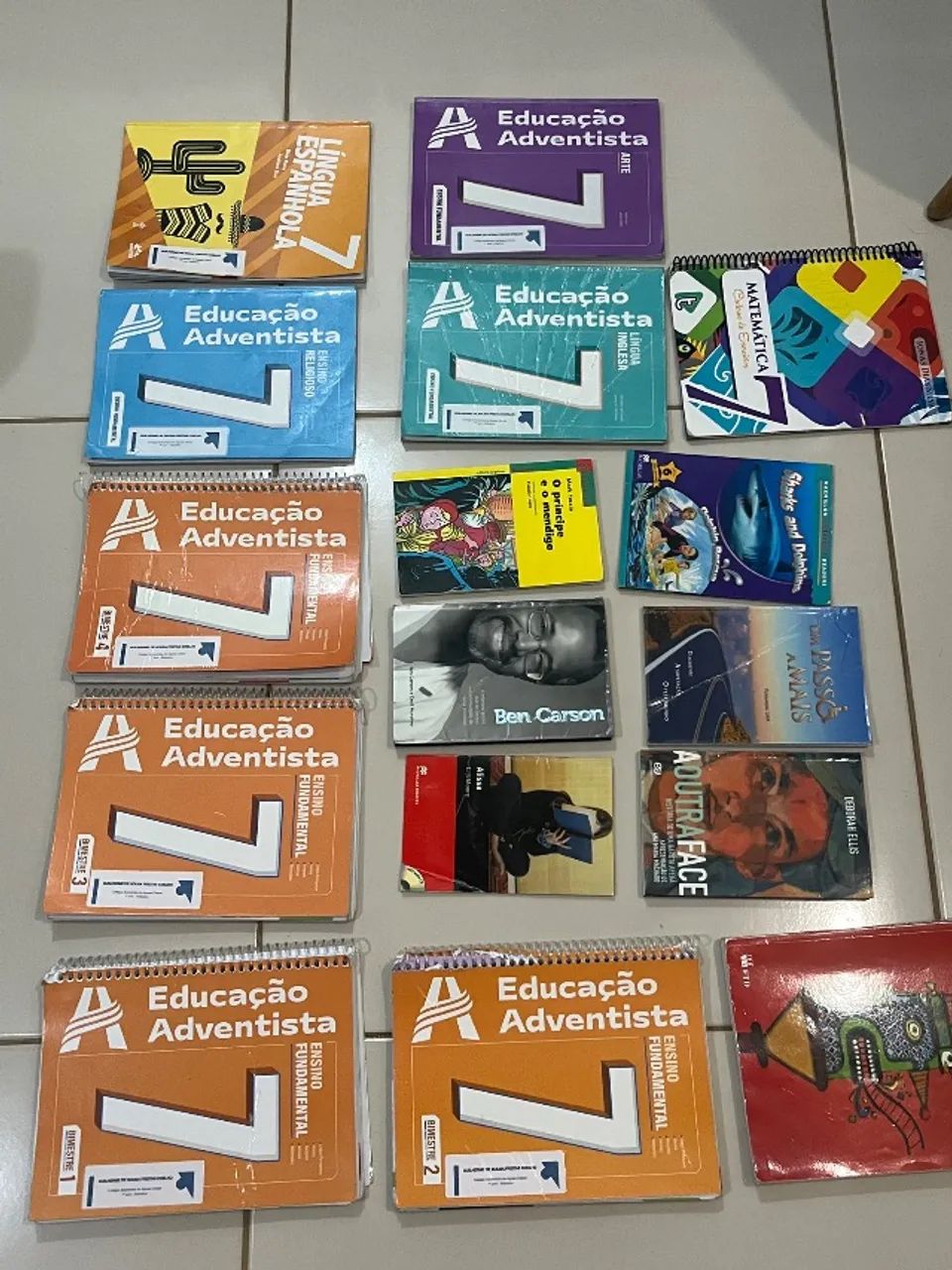 Livros do 7º ano - Educação Adventista