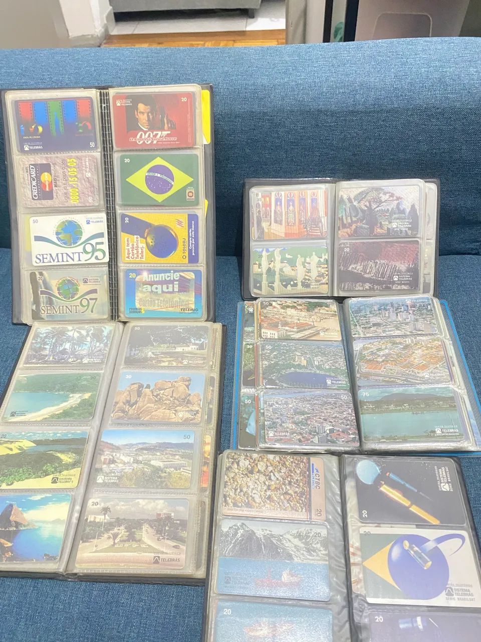 Cartões Telefônicos Antigos Telerj/Telebrás - Colecionadores - R$ 20 cada - Foto 2