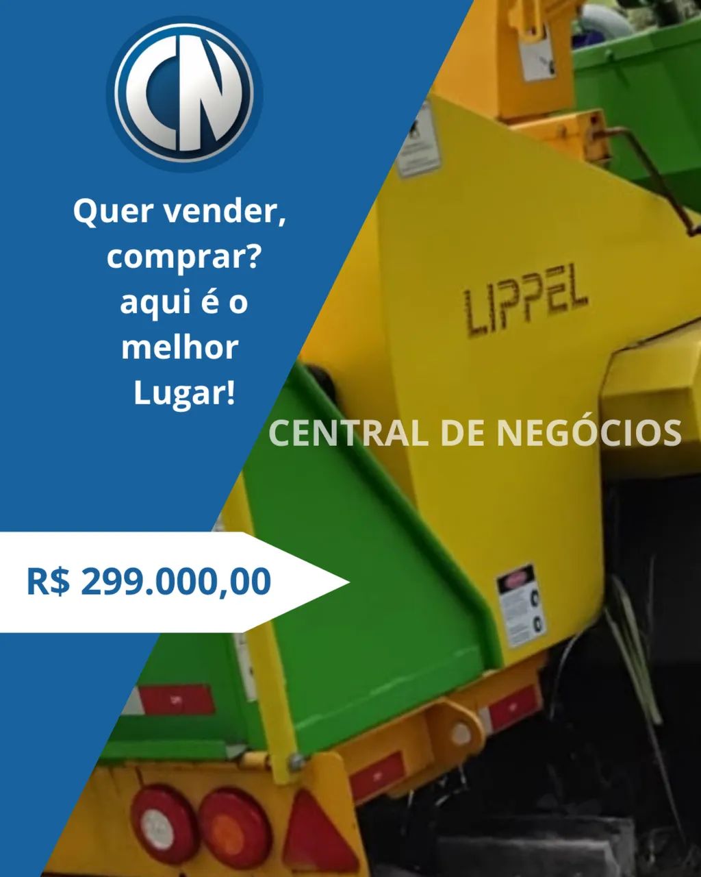 TRITURADOR DE GALHOS LIPPEL PTU350 - Foto 2