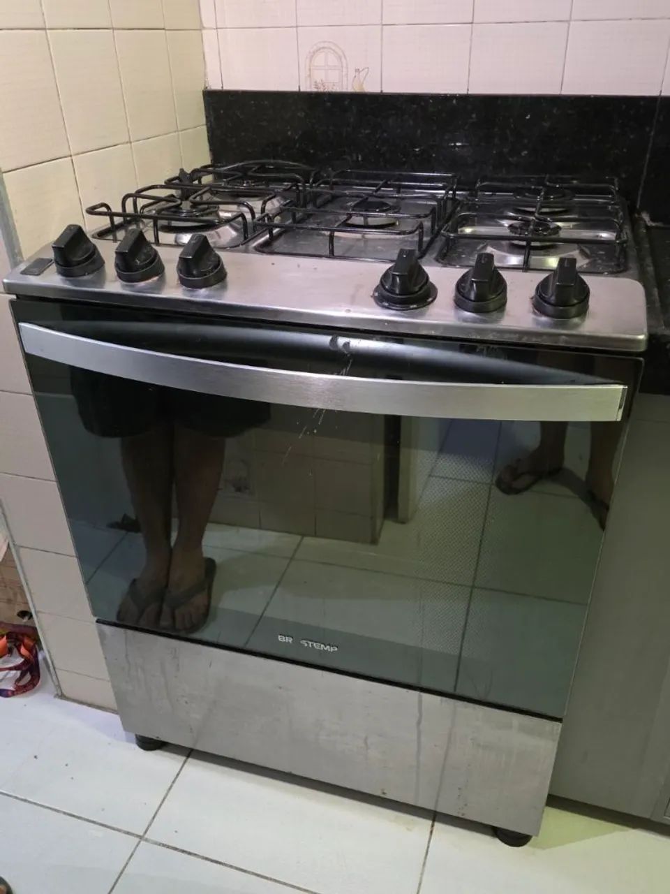 Fogão brastemp 5 bocas