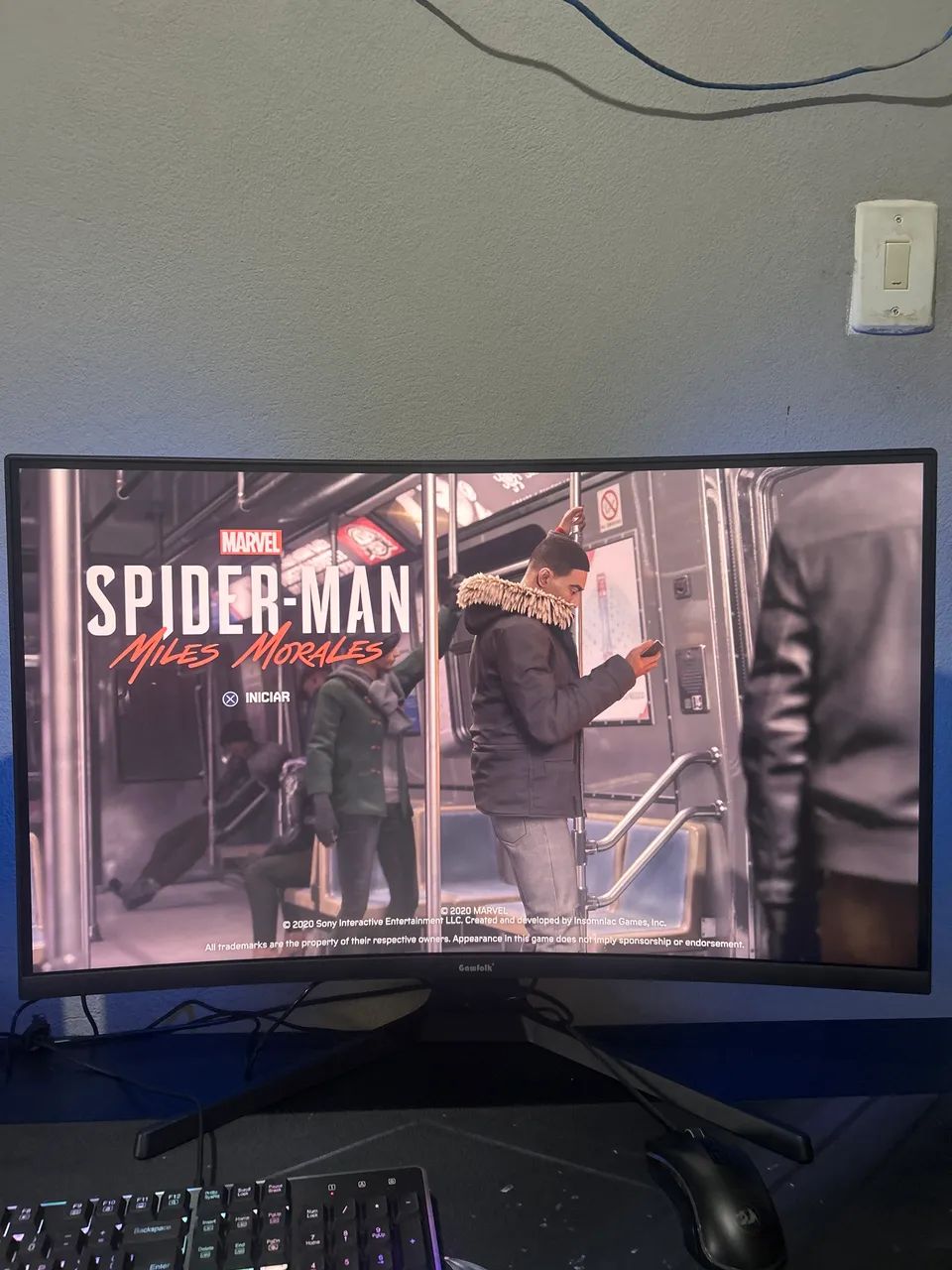 Monitor Gawfolk 4k 34polegadas