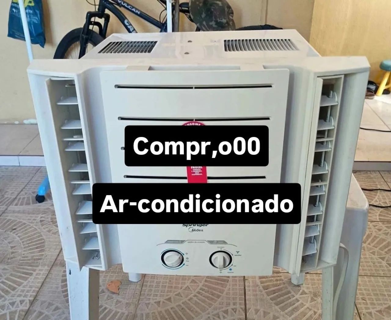 Ar-condicionado de qualquer btu e modelos 