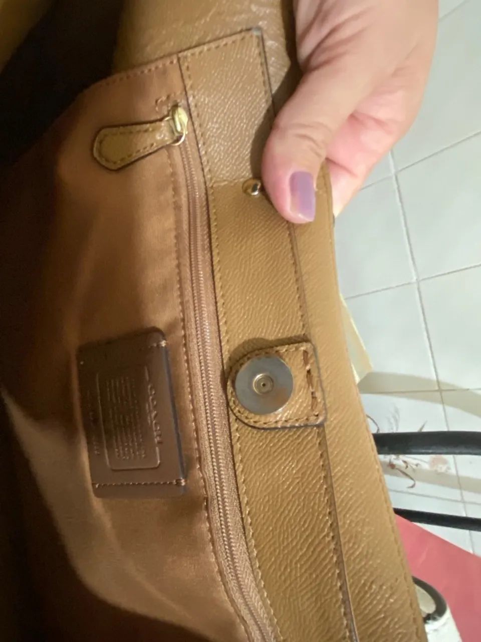 Bolsa Coach Tote - Foto 3