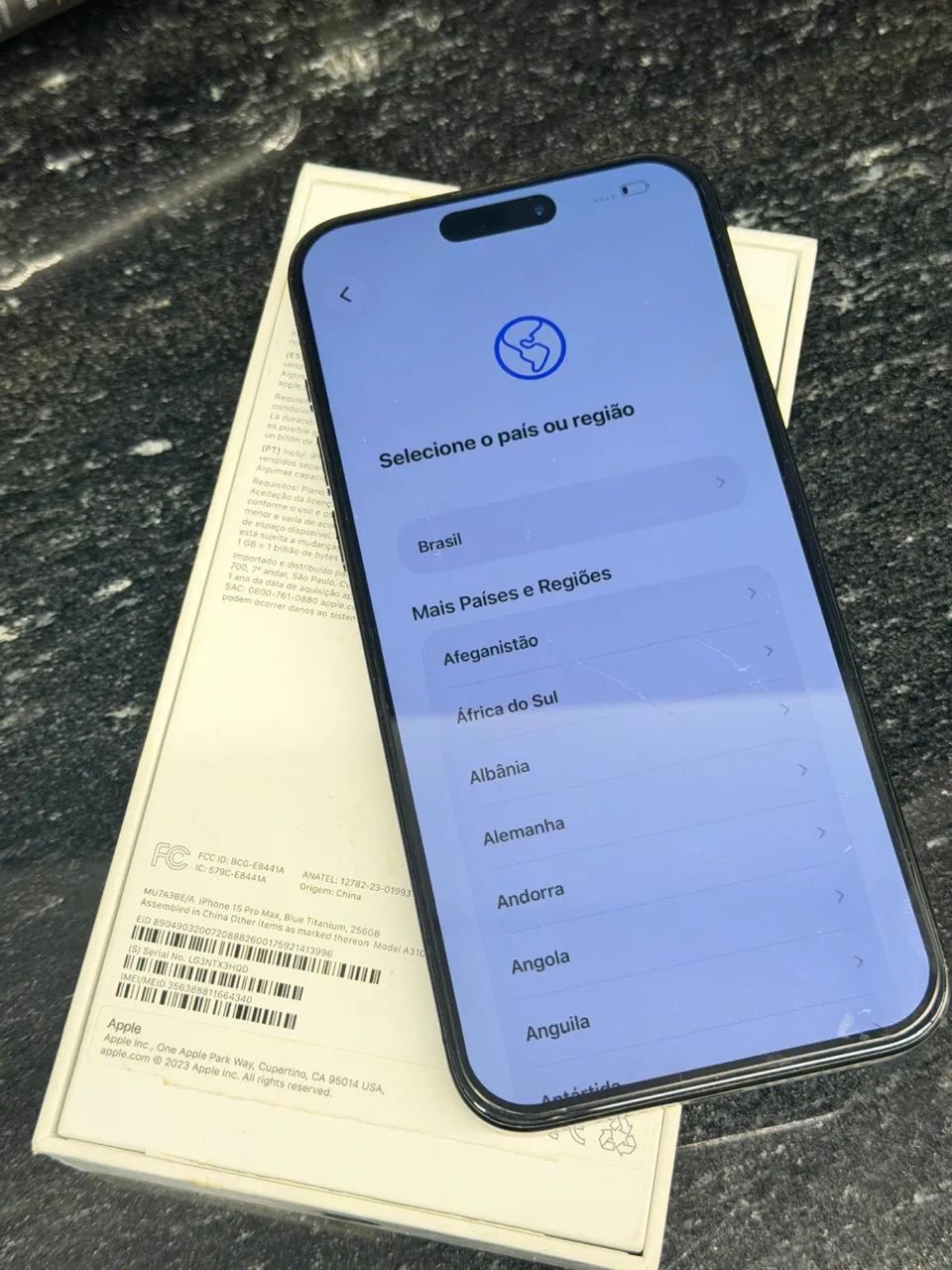 iPhone 15 ProMax 256Gb Titânio Azul  - Foto 2