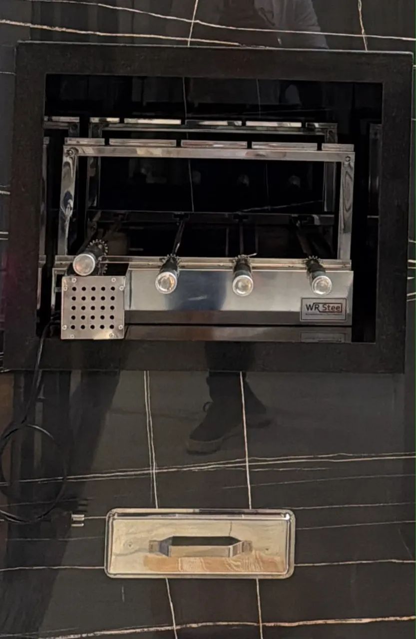 Gira Grill de inox 