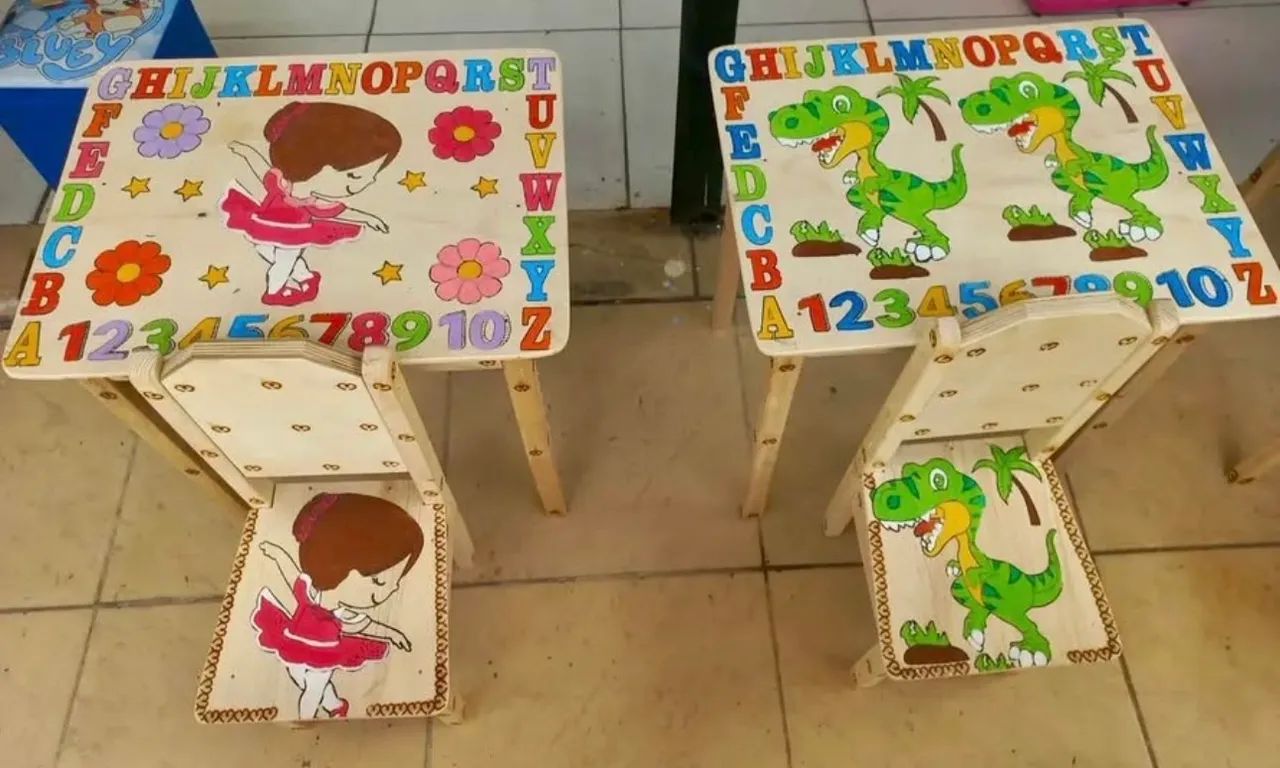 Mesa e cadeira infantil  - Foto 2
