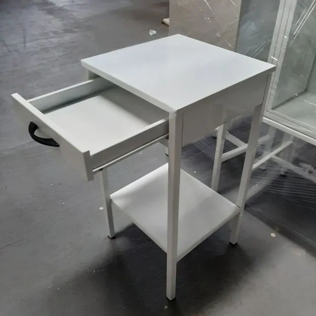MESA AUX ESM BCO C/GAV 40X40X80CM S/ROD - Foto 3