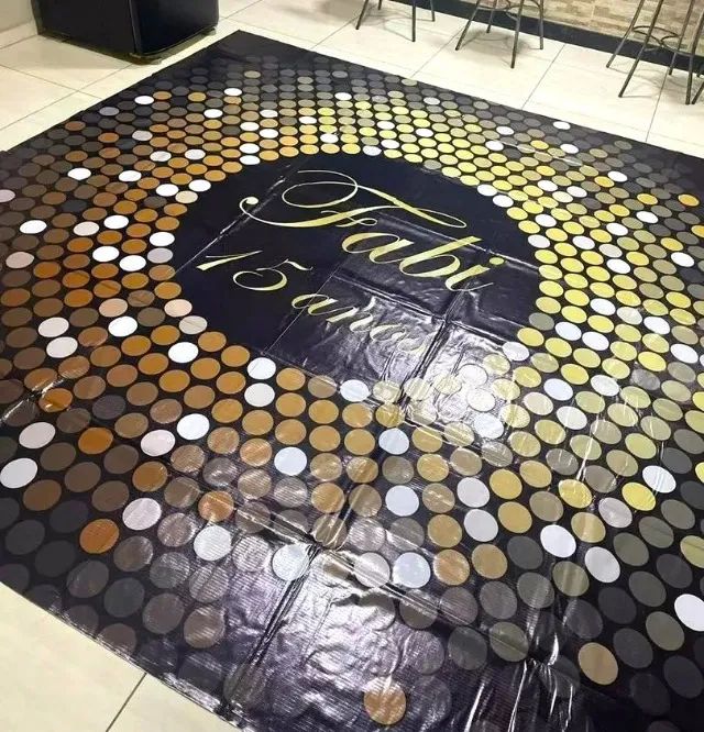 Lona Personalizada para Festa de 15 anos ou Casamento - Foto 5