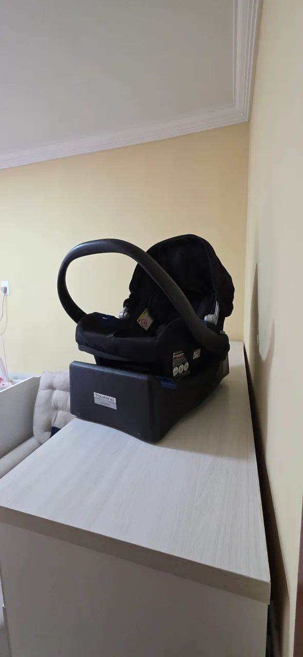 Bebê conforto, com base veicular. Borigotto  - Foto 2
