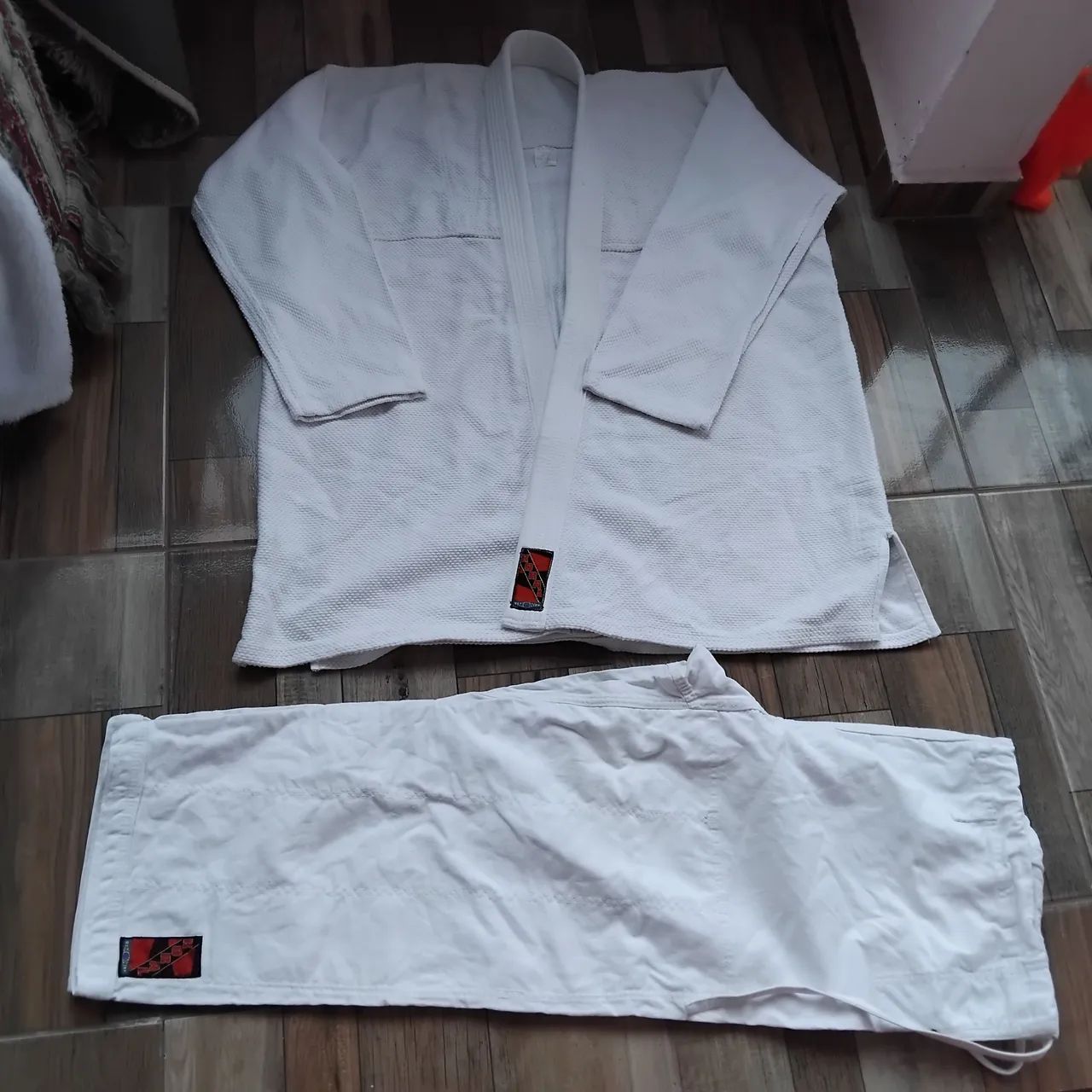 Kimono jiu-jitsu A4 branco  - Foto 2