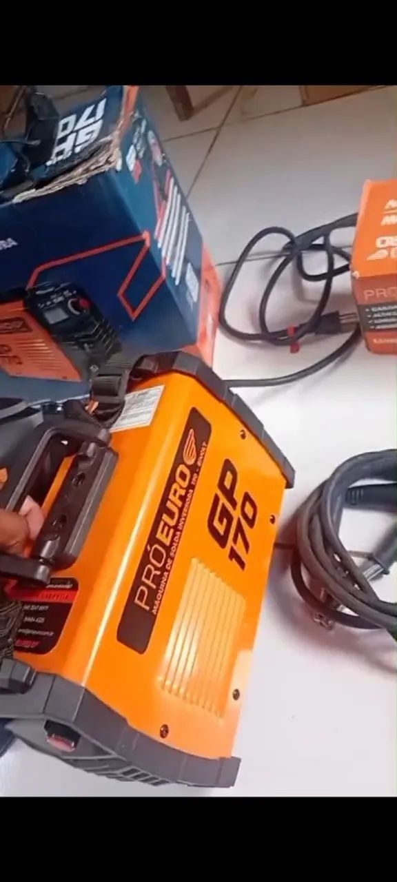 Máquina de solda portátil 
