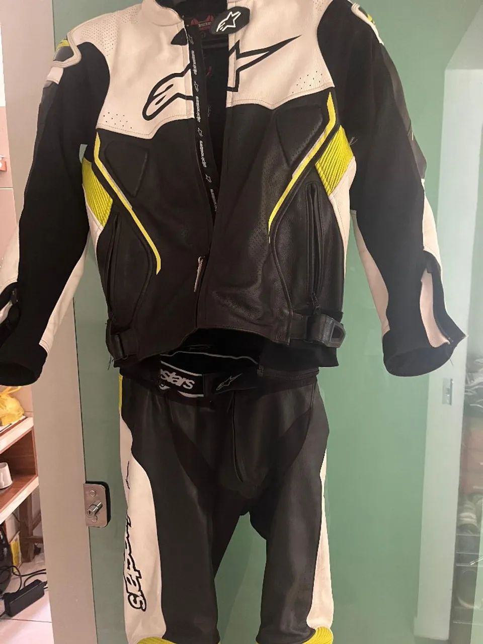 Casaco de couro alpinestars - Foto 4