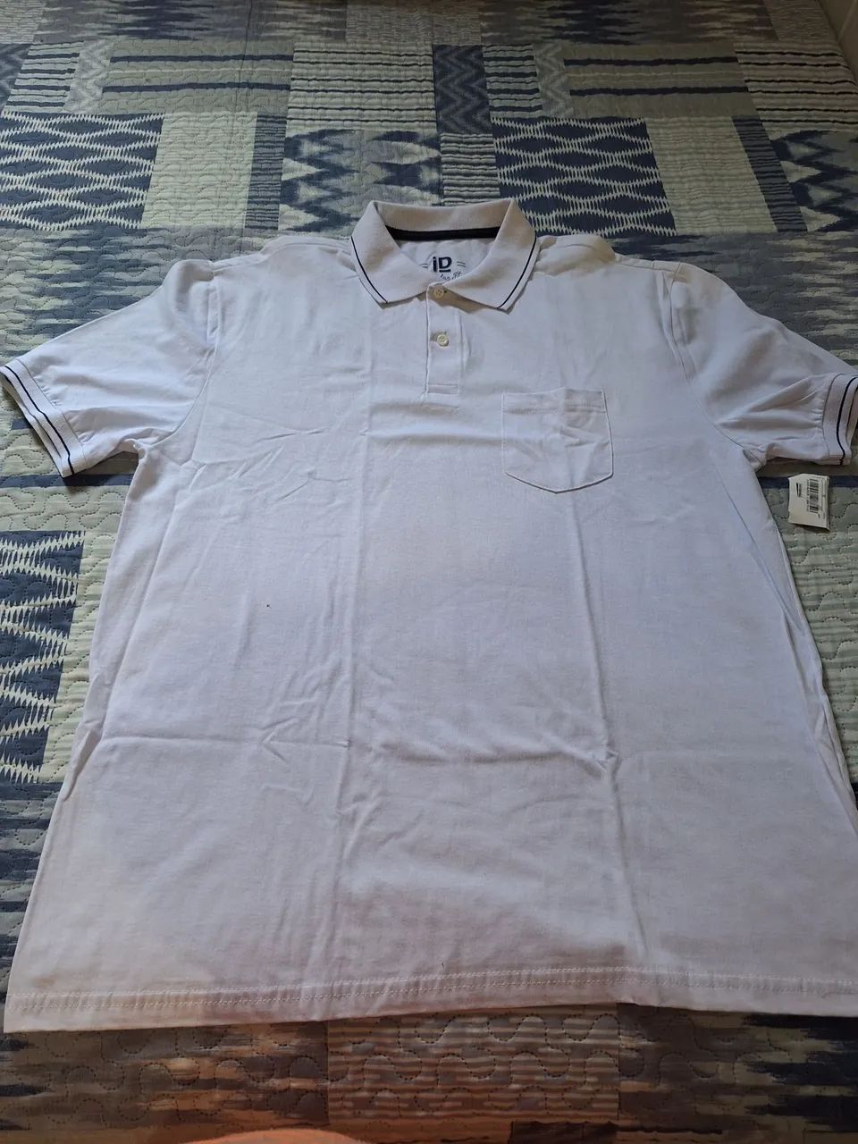 Camisa polo branca GG - Foto 4