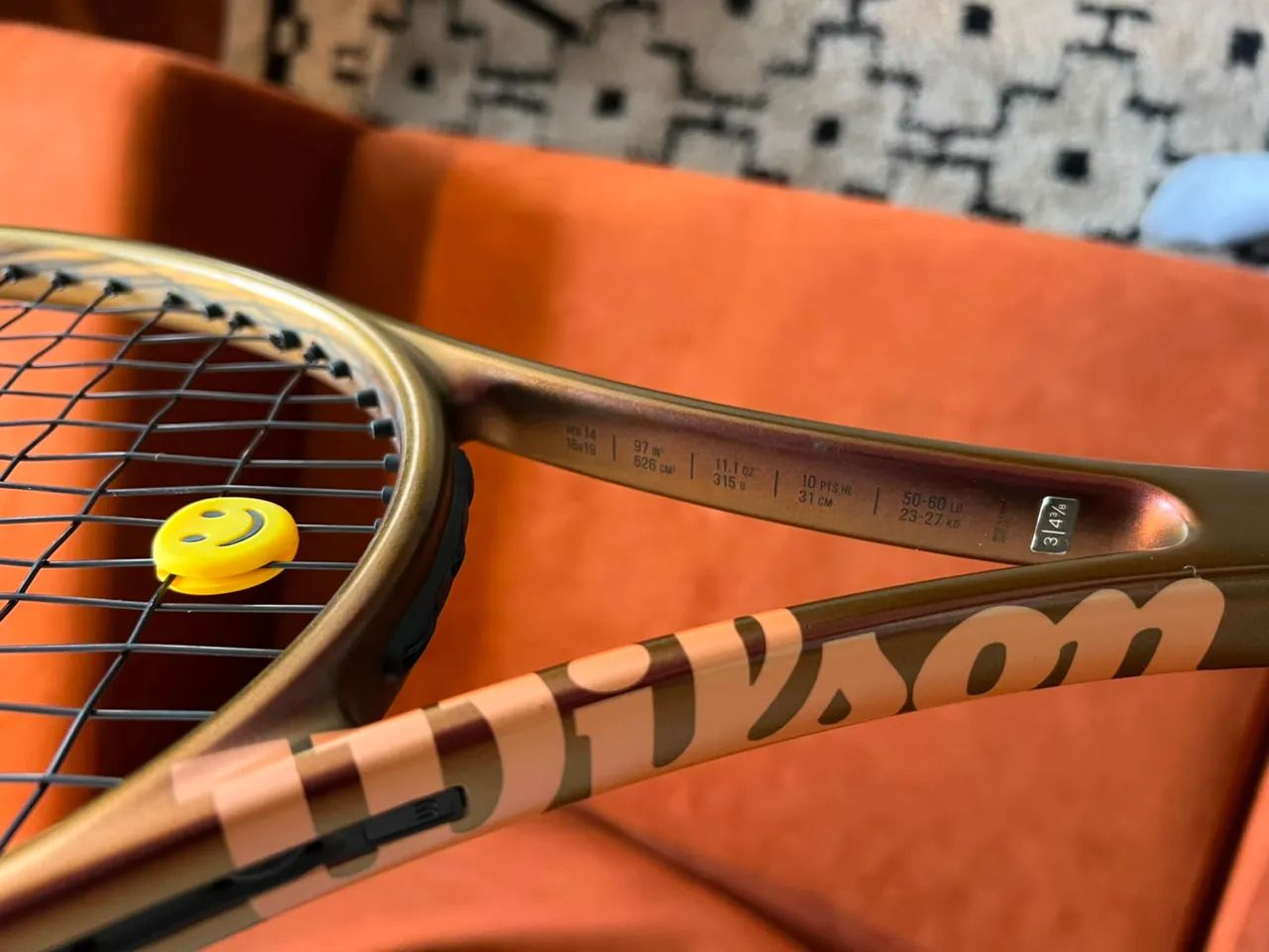 Raquete Wilson Pro Staff 97 V14 - Esportes de Quadra e Ao Ar Livre
