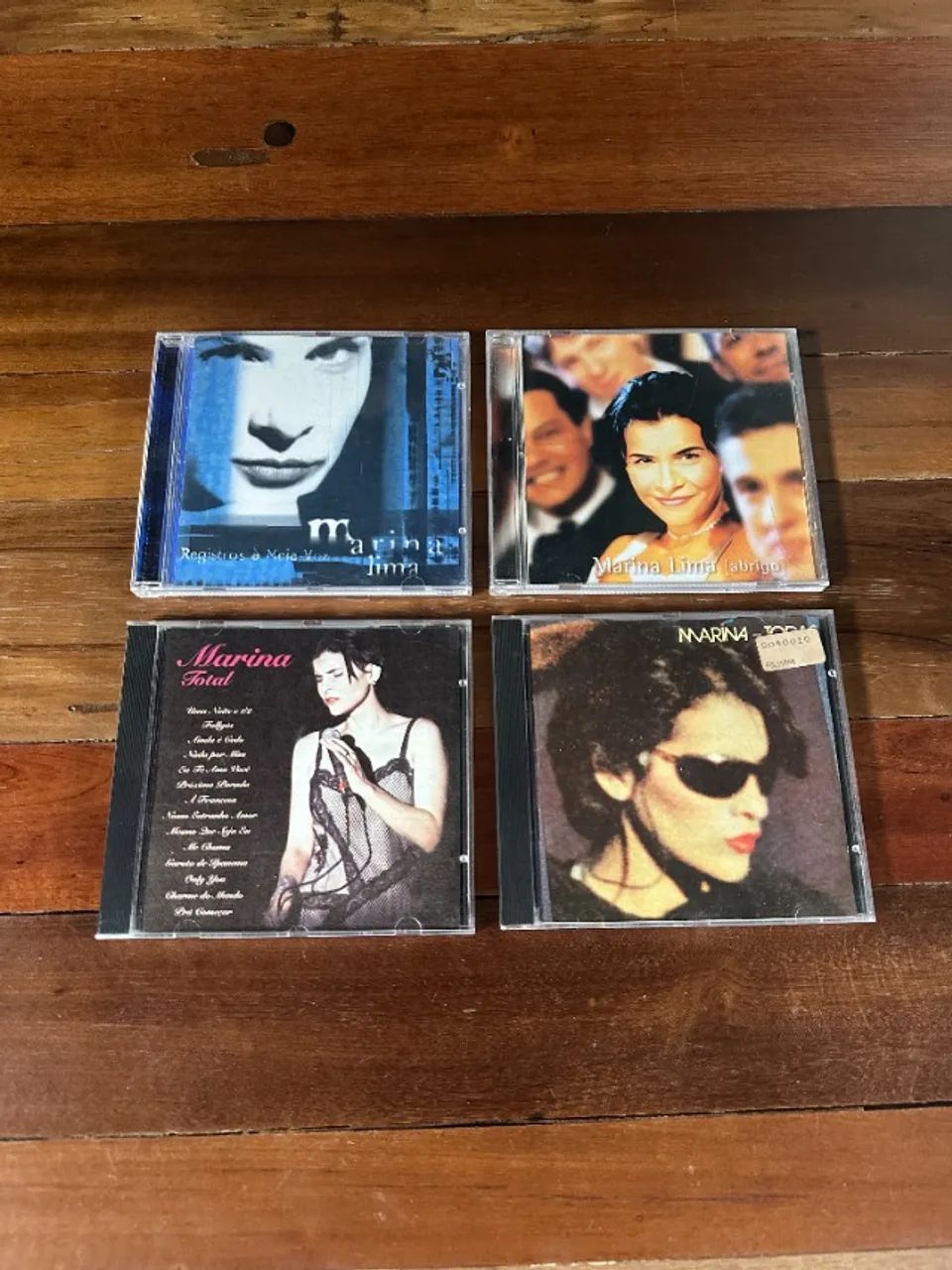 Marina Lima - Lote c/ 4 CDS