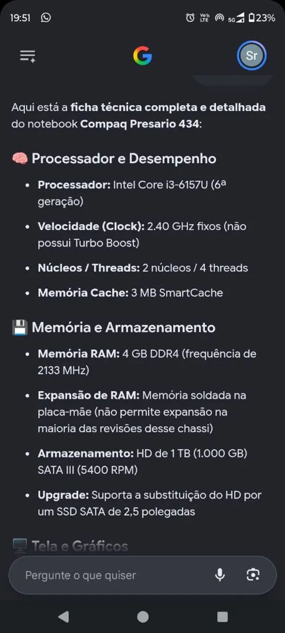 Notebook Compaq Intel core i3 - Foto 4