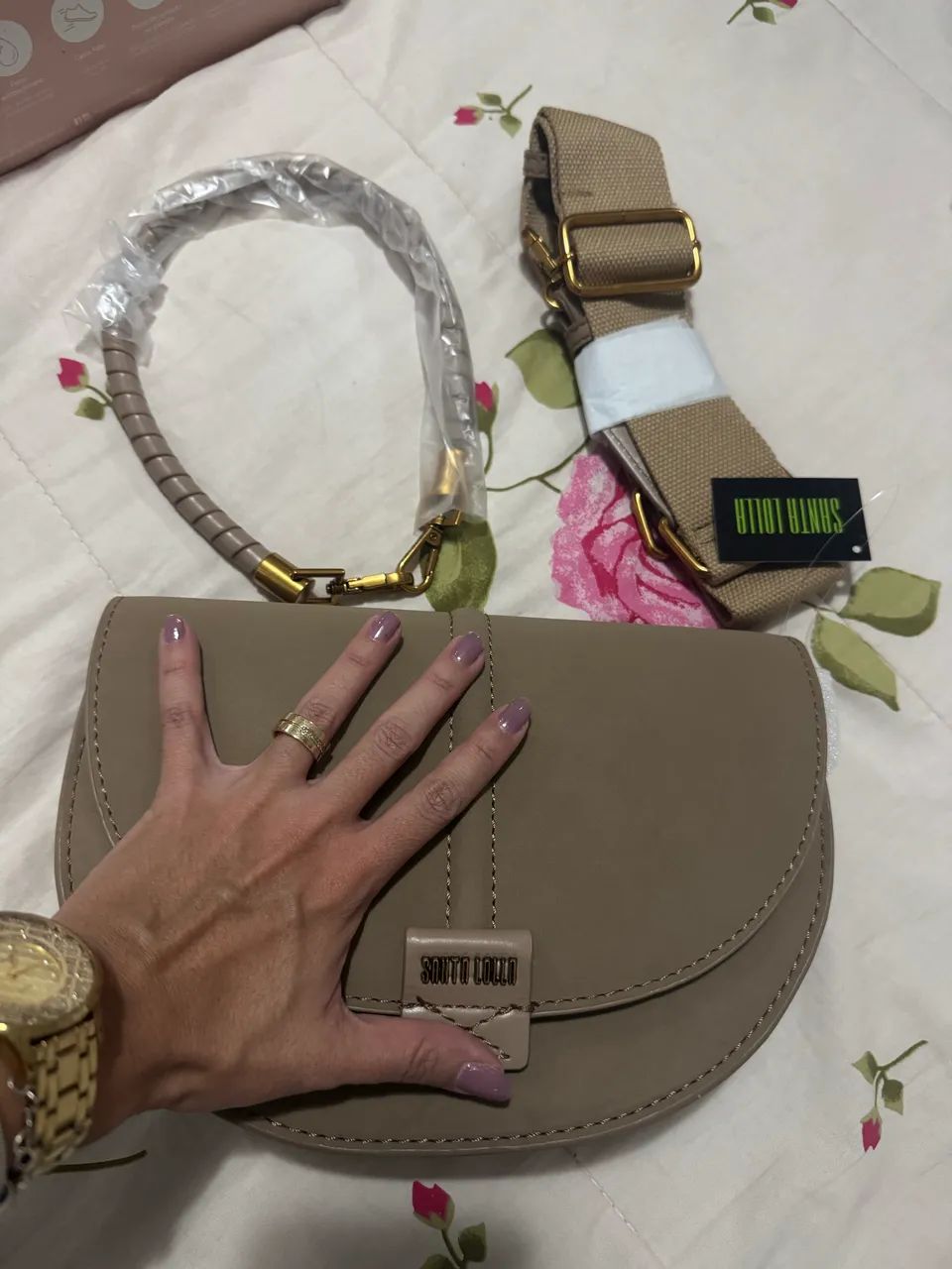 Bolsa nova, SANTA LOLLA, original - Foto 4