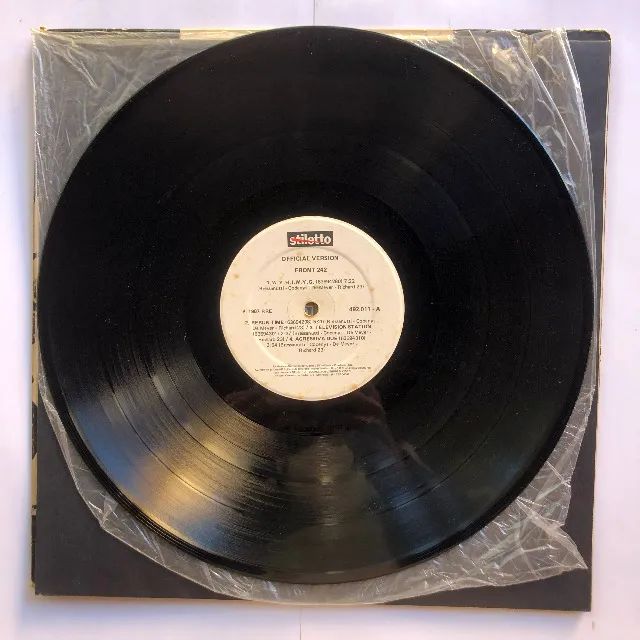 Front 242 - Official Version - LP Vinil 1987 - Foto 5