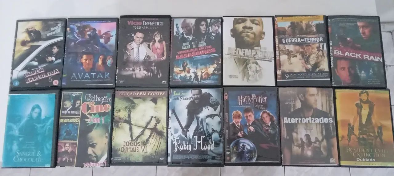 Lote com 302 DVDs de Filmes - Foto 5